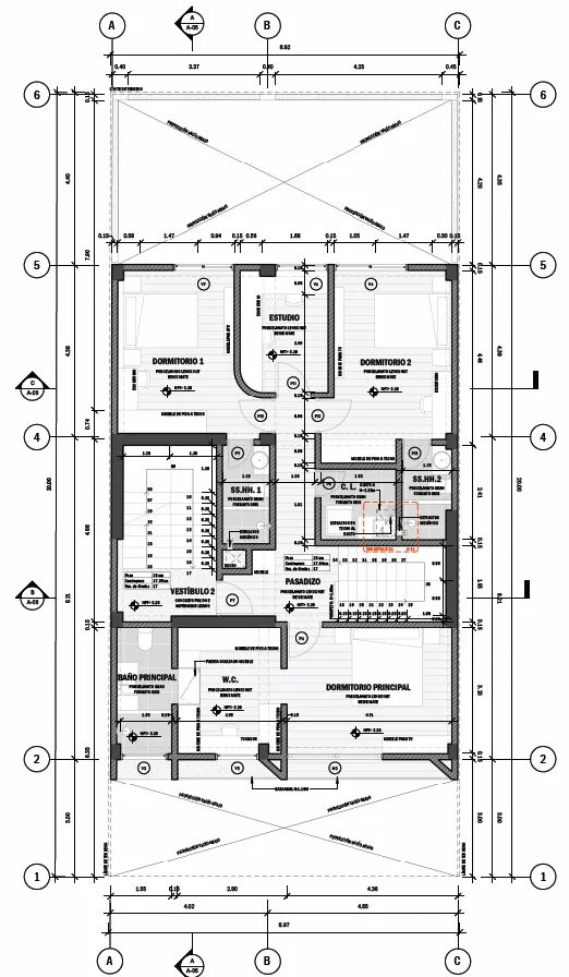 Planta 3 · Proyecto Huamán