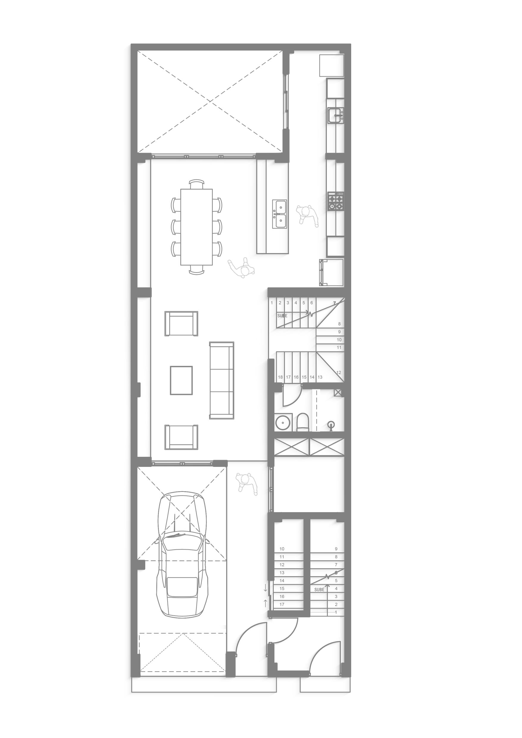 Planta 1 · Proyecto Parque