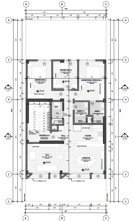 Planta 4 · Proyecto Huamán