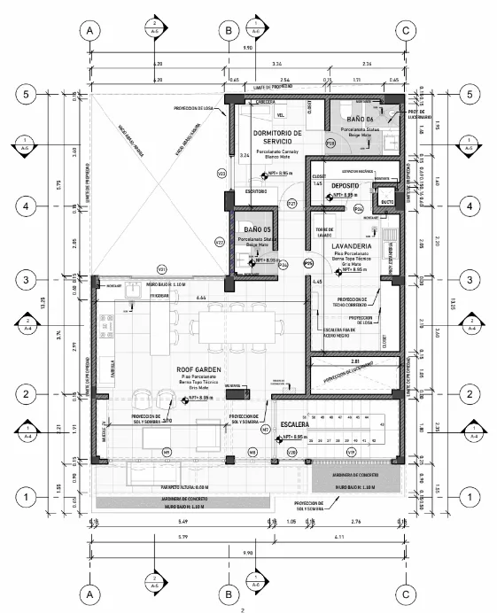 Planta 4 · Proyecto López