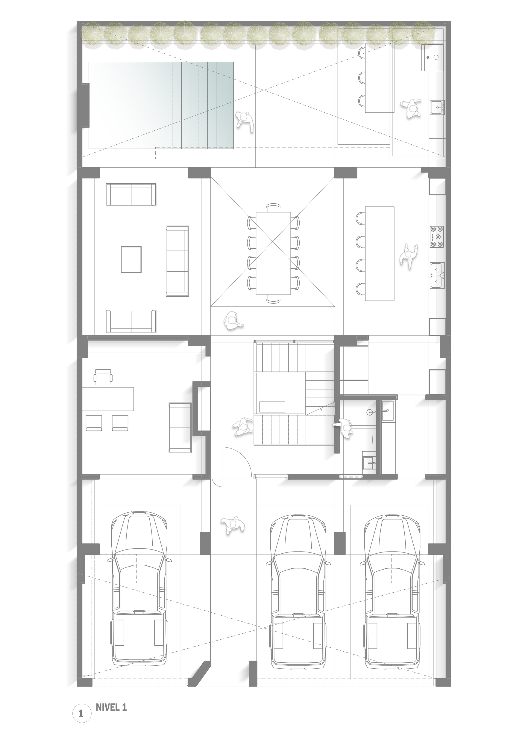 Planta 1 · Proyecto Mori
