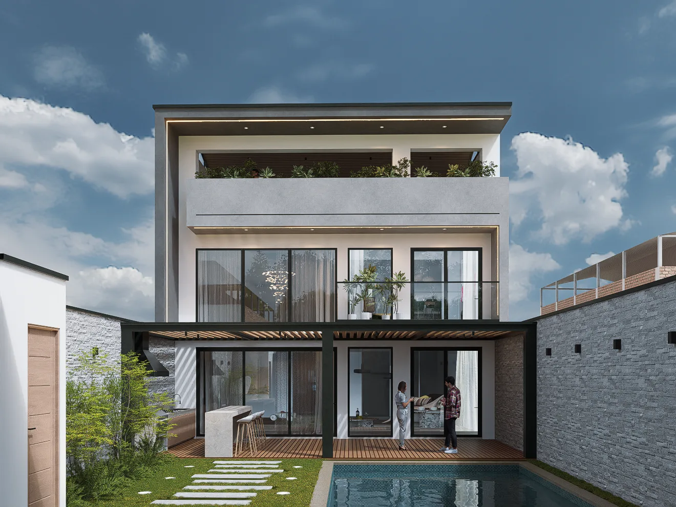 Proyecto Casa L-Chávez · foto 1